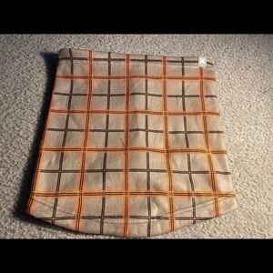 𝅺ASOS design COLLUSION Unisex neck warmer in neutral check